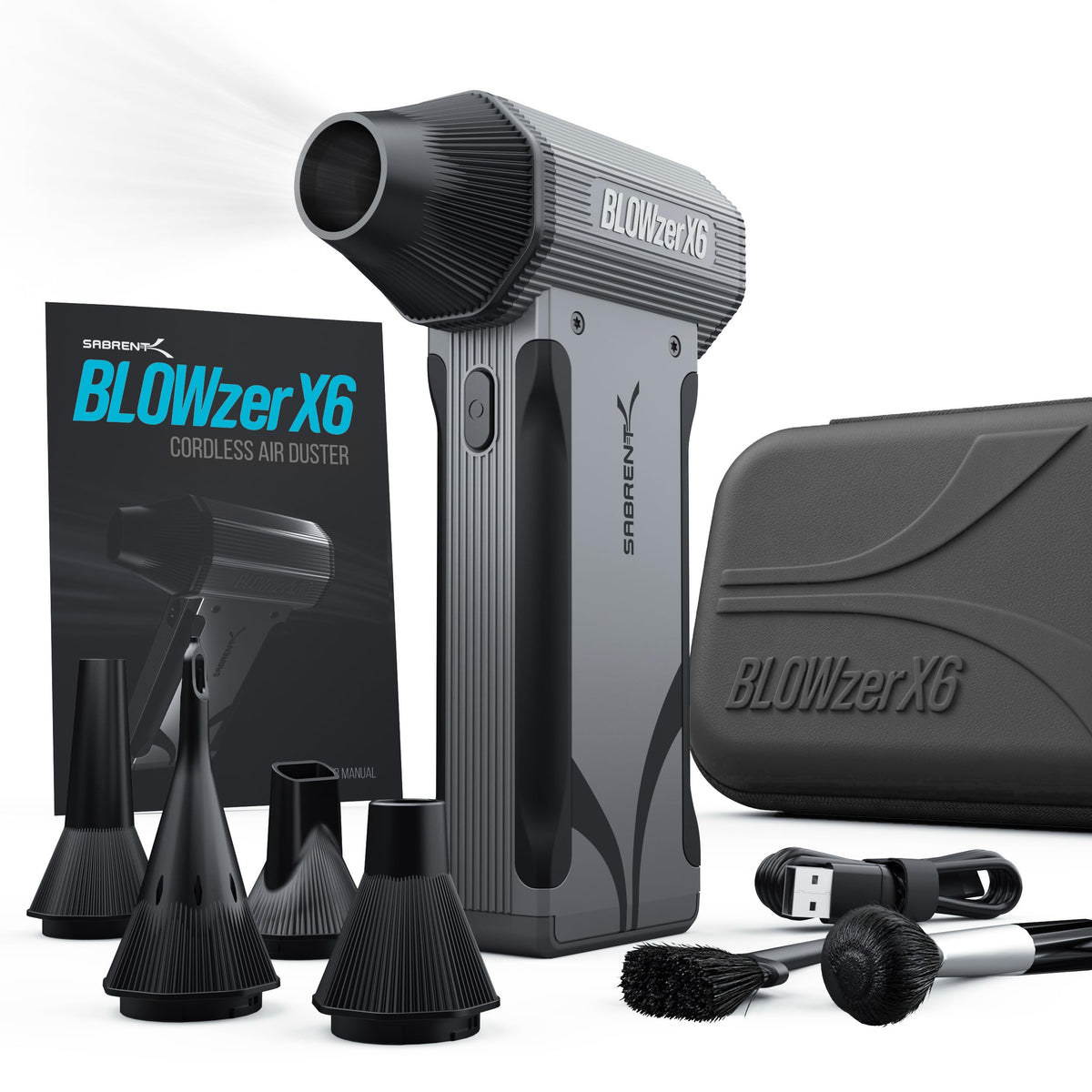 SABRENT BLOWZER X6 cordless electric air duster