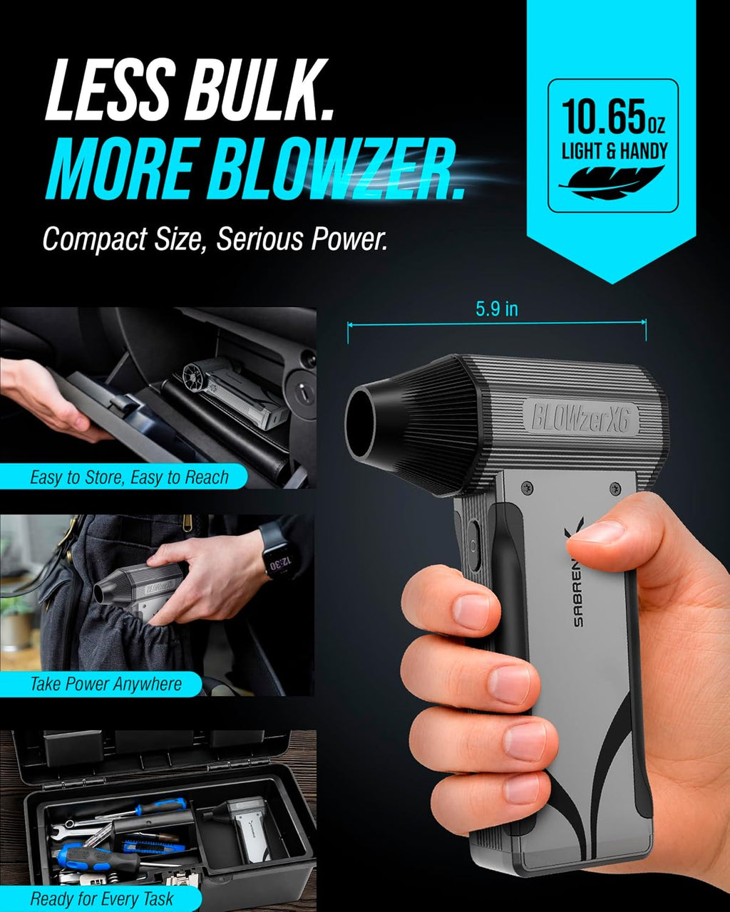 BLOWZER X6 - Powerful Airflow, Endless Possibilities